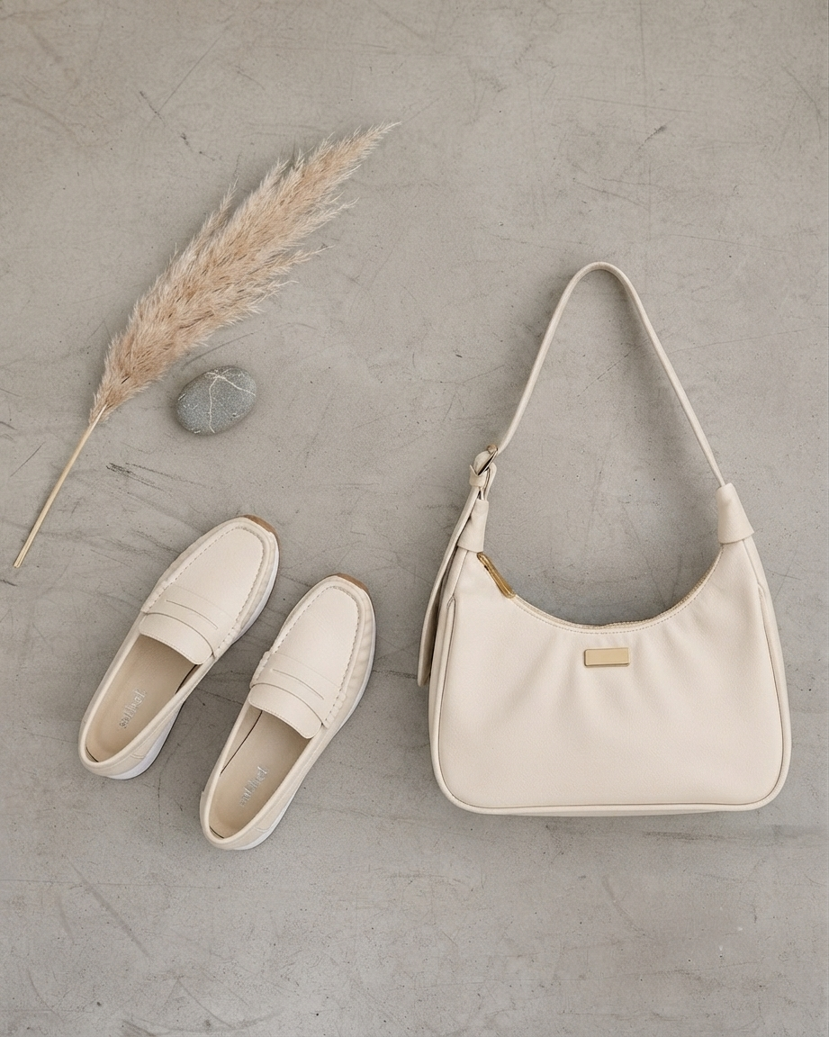 COMBO MOCASIN DAMA PENNY + BOLSO