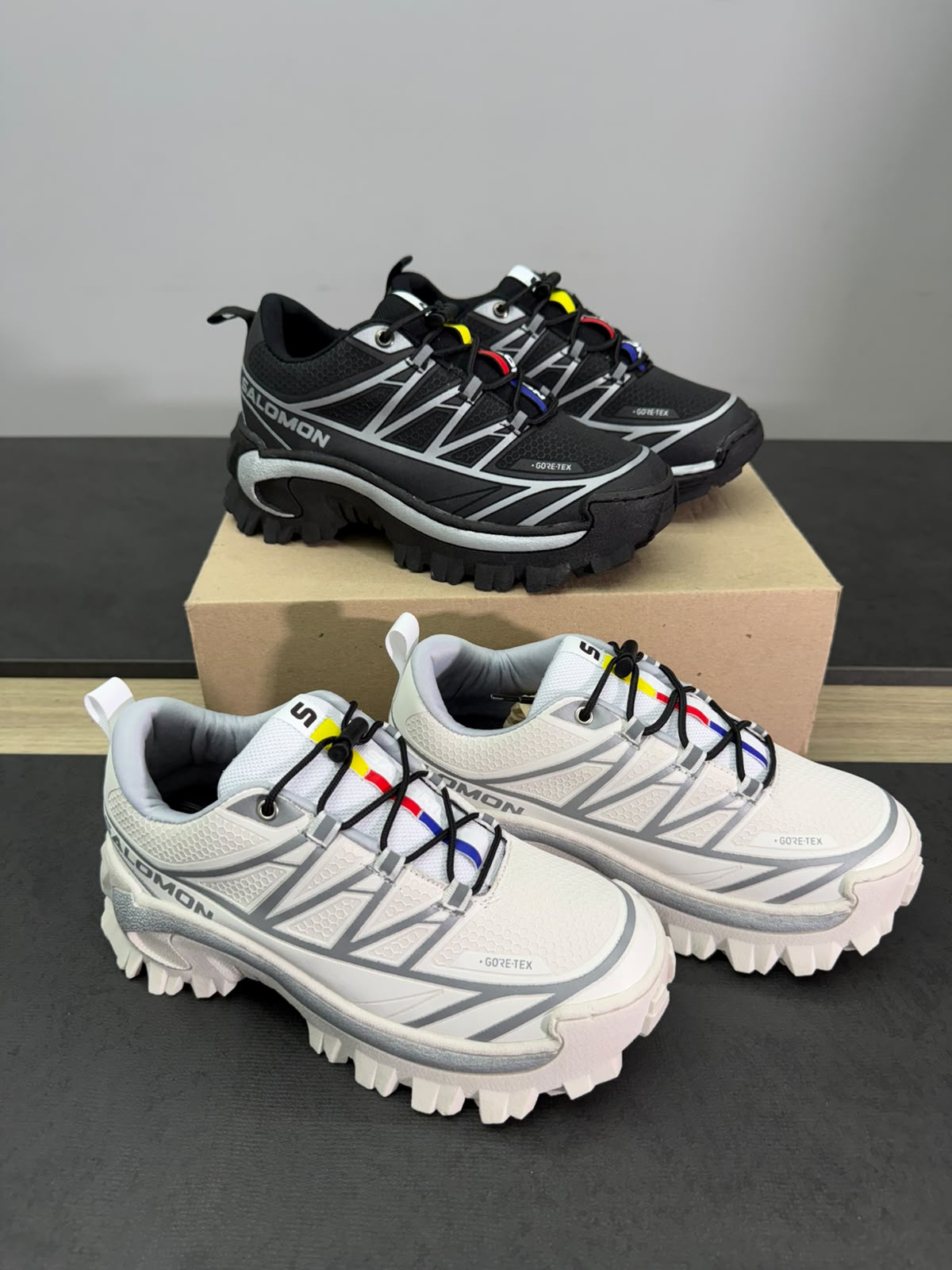 ⛰️TENIS SALOMON X TRAIL 👟 + CAJA 📦