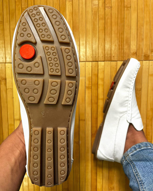 Mocasines para caballero en CUERO