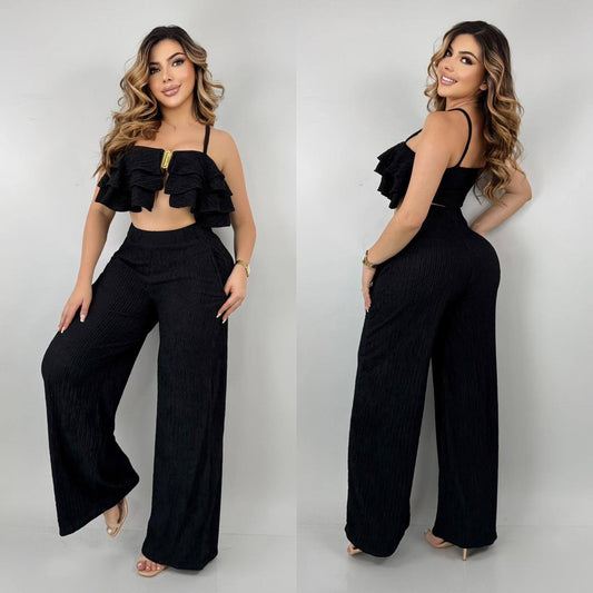 Conjunto blusa y pantalón MARIA