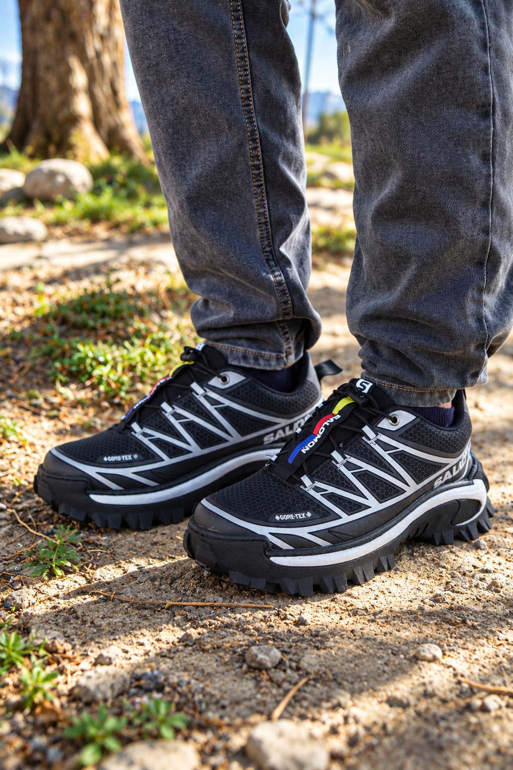 ⛰️TENIS SALOMON X TRAIL 👟 + CAJA 📦